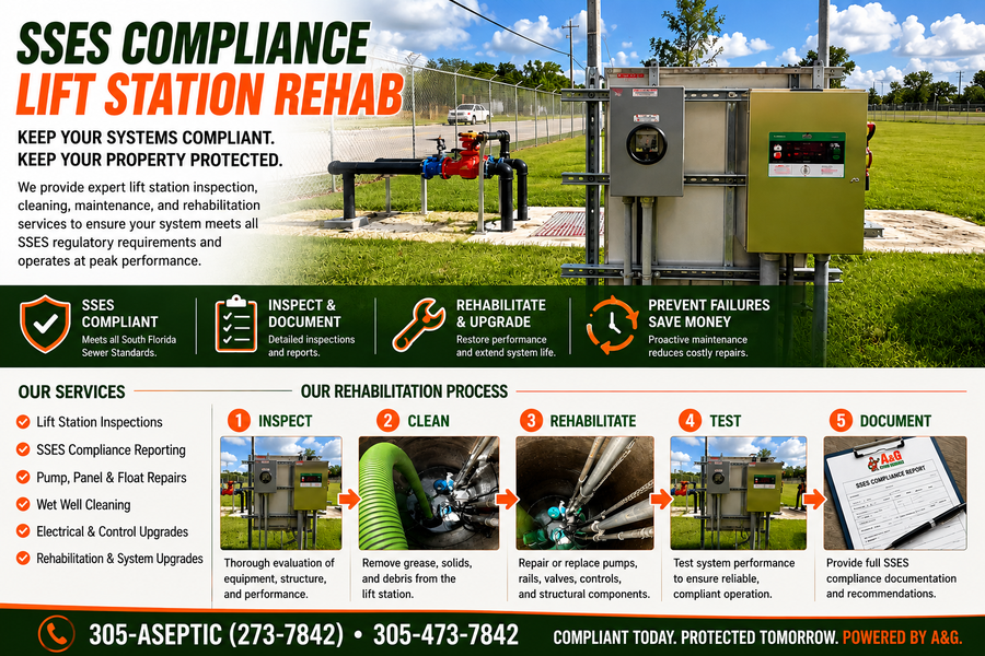 Lift Station Rehabilitation & Compliance Services